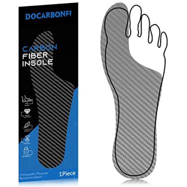 Imagem de Docarbonfi Morton'S Extension Orthotic, Palmilha De Fibra De Carbono De Recuperação, 1 Peça, Suporte De Pé Muito Rígido Para Morton'S Toe, Turf Toe, Artrite, Hallux Rigidus, Dedão Do Pé Quebrado E Dor