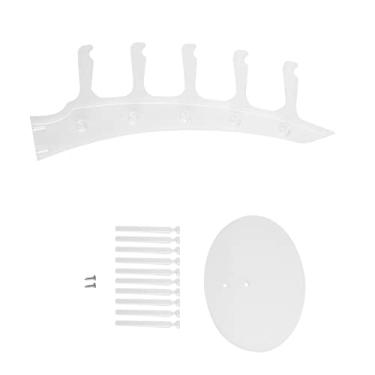 Imagem de Prateleira de óculos de Plástico, Suporte de Exibição de óculos de Sol, Suporte de Armazenamento para Organização de óculos (Transparente)