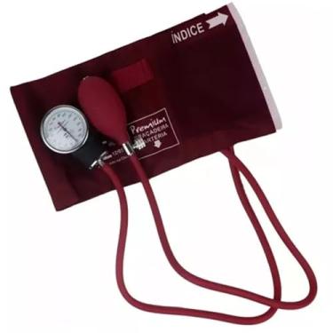 Imagem de Esfigmomanômetro Aneróide A.c.cumed-glicomed Aneroide Premium Cor Vinho