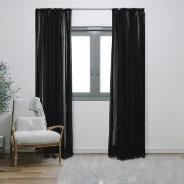 Imagem de Cortina em Tecido Voil Beline - Trilho Suíço Prega Fêmea - Mônica Cort