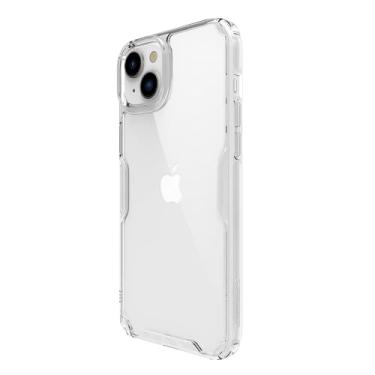 Imagem de Capa Anti Impacto Nillkin Modelo Nature TPU Pro Compatível com iPhone 15 (6.1 Pol) - Transparente