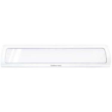 Imagem de DA97-07020C, DA63-04615A Capa de porta de gaveta de despensa compatível com geladeira Samsung: RF260BEAEBC/AA, RF260BEAESG/AA etc, porta da gaveta da despensa da geladeira substitui DA97-05383E,