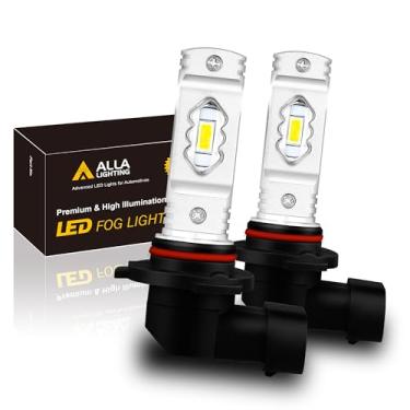 Imagem de Lâmpada de LED de neblina Alla Lighting H10, 9145 9140 9040 9045 ETI 56-SMD 3800 Lumens Carros Extremamente Super Brilhantes Caminhões 9145 Lâmpadas LED CANBUS, 3000K Amarelo âmbar