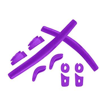 Imagem de TRUSHELL Kits de borracha de substituição para óculos de sol Oakley Juliet - Roxo