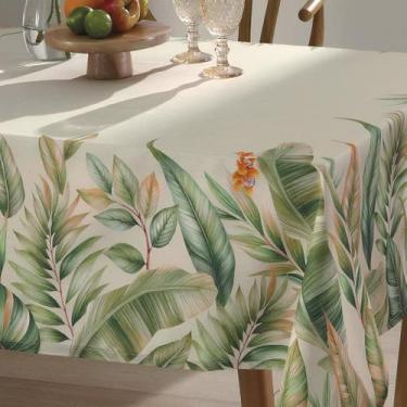 Imagem de Toalha de Mesa Retangular Limpa Fácil Döhler Hércules 8 Lugares - Dohl