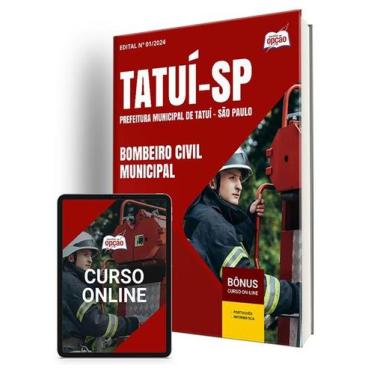 Imagem de Apostila Prefeitura de Tatuí - SP 2024 - Bombeiro Civil Municipal - Ap