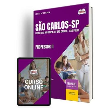 Imagem de Apostila Prefeitura de São Carlos - SP 2024 - Professor II - Apostilas