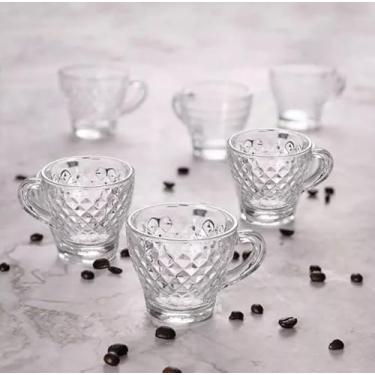 Imagem de Jogo de Xicaras Morocco Diamante em Vidro