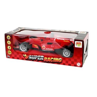 Imagem de Brinquedo Carro Fricção Super Racing 26CM - DM Toys