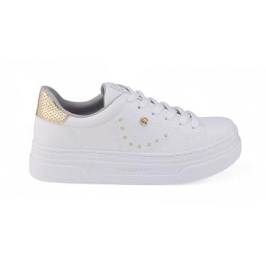 Imagem de Tênis Feminino Via Marte Casual Flatform 125-001 Cadarço