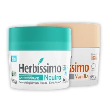 Imagem de Kit 2 Desodorante Creme Neutro + Vanilla 55g