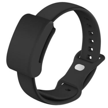 Imagem de Sankel Pulseira de silicone compatível com WHOOP 5.0/4.0 – Pulseira de substituição ultramacia Whoop 4.0/5.0 Life MG/Peak/One, à prova de suor, confortável, fácil de usar e ajustável (preto)