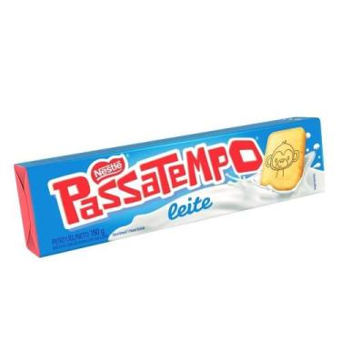 Imagem de Biscoito Passatempo ao Leite 150g Embalagem com 54 Unidades - Nestlé
