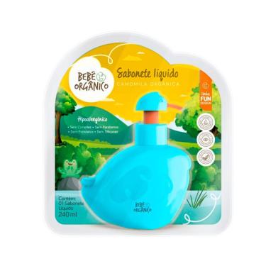 Imagem de Bo -sabonete líquido pato azul suave bebê orgânico - 240ml