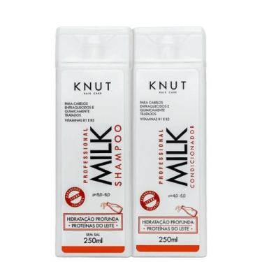 Imagem de Kit Milk Shampoo + Condicionador Hidratação Profunda Knut
