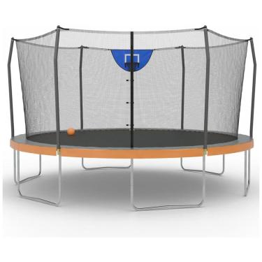 Imagem de Cama Elastica Capacidade até 125 kg e Tamanho 4 Metros, Skywalker Trampolines, Laranja