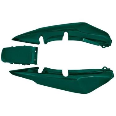 Imagem de Kit Rabeta 3 Pecas Titan 150 Verde Sem Adesivo - Loja Duas Rodas