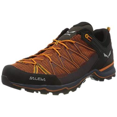 Imagem de Salewa Tênis masculino MS MTN Trainer Lite Trekking e caminhada, tamanho 40, Ombre Blue Carrot 3849, 38