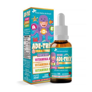 Imagem de Ade-trix Kids Infantil ( Vitaminas A, D E E) 30ml Sabor Morango - FLOR