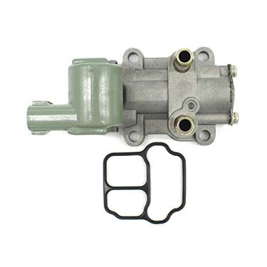 Imagem de Válvula de controle de ar ocioso IAC186 - Compatível com Honda Civic DX/EX/LX 1997-2000 e Acura EL 1.6L SOHC 1997-2000 - Substitui 16022-P2E-A51, AC186 (inclui junta)