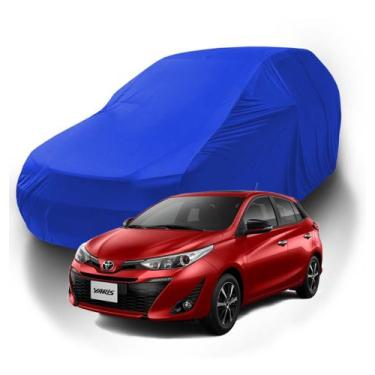 Imagem de Capa Automotiva Para Toyota Yaris Proteção Solar Poeira - Lobo sete, A