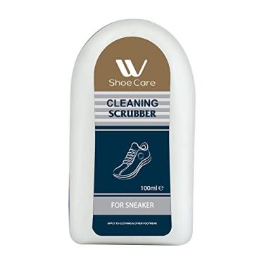 Imagem de W Shoe Care Esponja para brilho de sapatos, oferece limpeza sem arranhões, melhor para todos os tipos de sapatos e tênis, esponja de brilho instantâneo para sapatos, limpador de sapatos, 100 ml