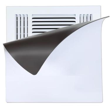 Imagem de Seatern Tampas de ventilação magnéticas quadradas, ímãs extra fortes, 35 cm x 35 cm (pacote com 2) ultra espessas 60 mil, vedação completa, capas de ventilação de ar para teto doméstico, parede,