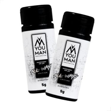 Imagem de Combo 2 Pó Modelador Cabelo Masculino All Ways You Man 10 g | Volume Instantâneo, Textura Matte, Fixação Gradual
