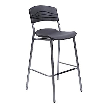 Imagem de Iceberg CafeWorks Bistro Stool-Bistro Stool, 23" x 22" x 44", grafite