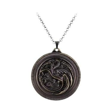 Imagem de Chaveiro Dragão Targaryen - Presente para Fãs de Game of Thrones, N178