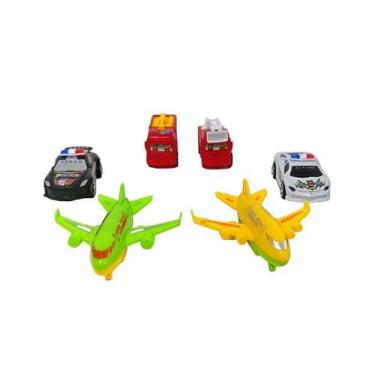 Imagem de Mini carrinho fenix aviao xpc-998 6u - Fenix Brinquedos