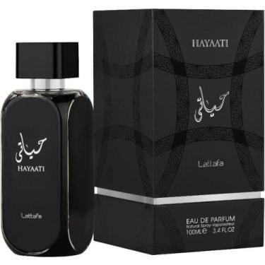 Imagem de Perfume Importado Hayaati Black Lattafa Masculino 100ml EDP Alta Fixaç