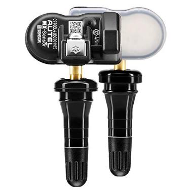 Imagem de Autel TPMS Sensor MX-Sensor 315 MHz + 433 MHz TPS218 Sistema de monitoramento de press?o do pneu Programa de substitui 98% do sensor OE Padr?o SAE J1205/J120 (haste de v¨¢lvula de borracha, 1 pacote)