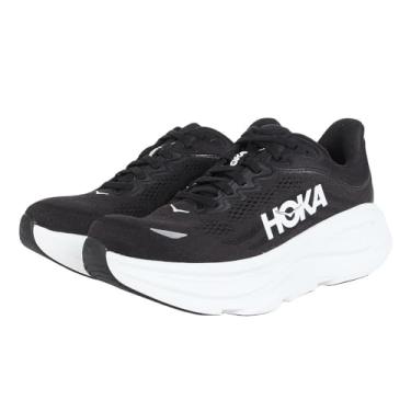 Imagem de HOKA Tênis masculino Bondi 9, Preto/branco, 8.5 Wide