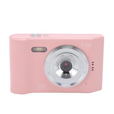 Imagem de Câmera Digital de 48MP Câmera de Vídeo de Foco Automático 2.7K Com Câmera Pequena de 16x Digital Zoom Anti Shake Compact para Meninos Meninas