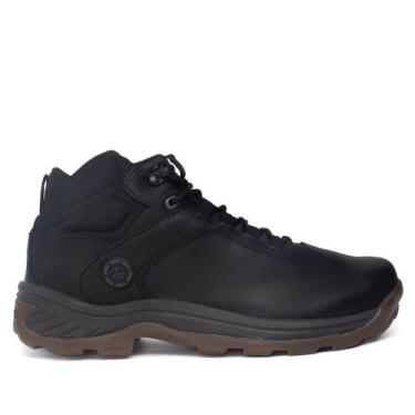 Imagem de Bota Masculina Bull Terrier Explorer Couro Preto, Preto, 41
