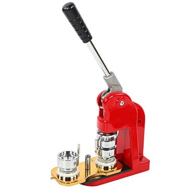 Imagem de Button Maker Machine de 32 Mm Cristão Pressione Pinos Botão Diy Botão Fazendo Máquinas para Máquina Miniature para Artesanato Pinos Rápides Broche Brilhão de Pressione Kit