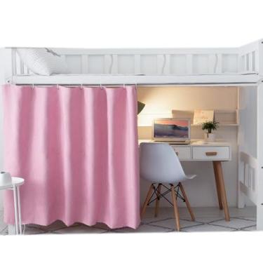 Imagem de Qubanda Dormitório Casa Sólido Engrossar Beliche Blackout Cama Cortinas Tecido Dossel Homens Mulheres Solteiro Dorminhoco
