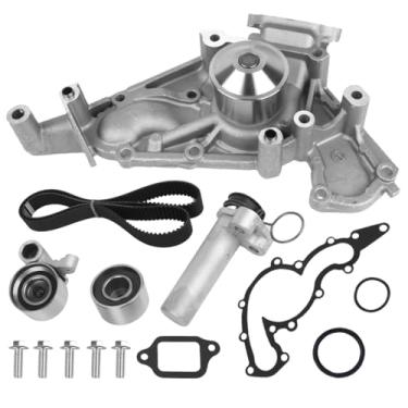 Imagem de ZYFZZDS Kit De Bomba D'Água Com Correia Dentada Para Lexus Gx470 Lx470 Sc430 1998-2009, Toyota 4Runner Tundra Sequoia Land Cruiser V8, Substituição Tkt-021 Tckwp298 Tbk1006