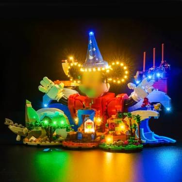 Imagem de Hilighting Kit De Iluminação Led Atualizado Compatível Com O Conjunto Construção Lego Ideas Magic Of Disney, Decoração Luzes 21352 (Modelo Não Incluso)