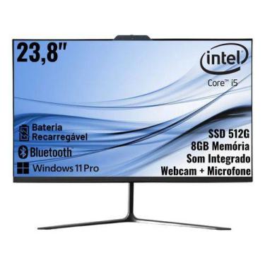 Imagem de Computador All In One - Intel Core i5 - Intel 7ª Geração - Tela 23.8 P