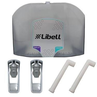 Imagem de Kit Visor Cor Cinza Original P/ Bebedouro Purificador Libell