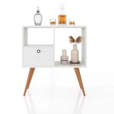 Imagem de Aparador Buffet Multiuso Moderno Cantinho do Café Sala Cozinha Star (BRANCO)