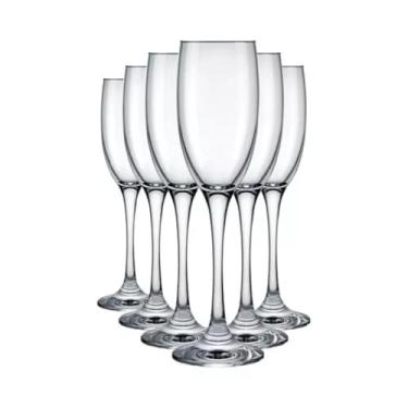 Imagem de META ATACADO, Jogo 6 Cálices Celebra Drink 20cm Vidro 400ml - Nadir