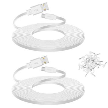 Imagem de Cabo de extensão Smays, pacote com 2 m, para WYZE Cam v4, v3 e v3 Pro