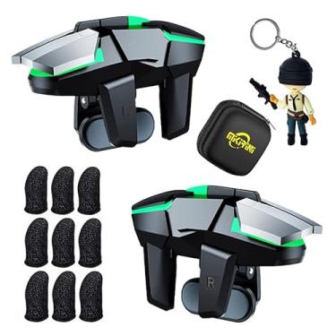 Imagem de 13 in 1 Mobile Phone Gaming Triggers Combo Kits for iPhones/Android Phones, Mobile Phone Game Controller for PUBG Mobile/Call of Duty/Apex (Boy)