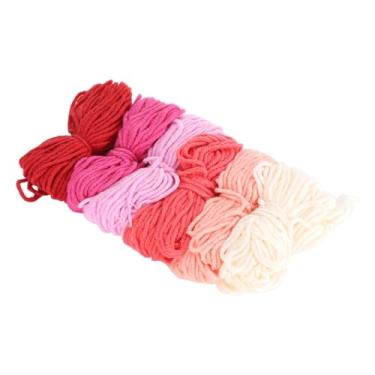 Imagem de Zerodis Artesanato Excelente Material de Algodão 4 Fios de Fios de Bordado para Decorações de Roupas, Renda - Ideal para Iniciantes Avançados, 6pcs (Tipo 4)