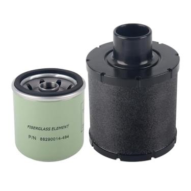 Imagem de AUNVITO 88290014-486 88290014-484 kit de filtro de óleo filtro de ar compatível com kit de filtro de substituição de compressores de ar
