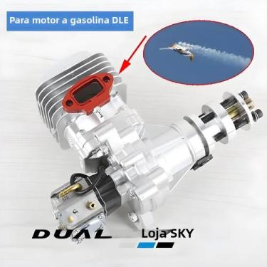 Imagem de Peças De Modificação De Fumaça De Tubo De Escape De Motor a Gasolina U