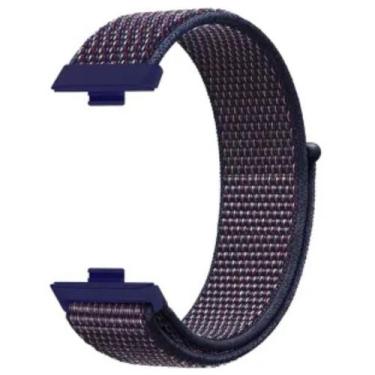 Imagem de Pulseira Poolsy Nylon Bight Compatível Com Huawei Watch Fit 3 Fit 4 e 